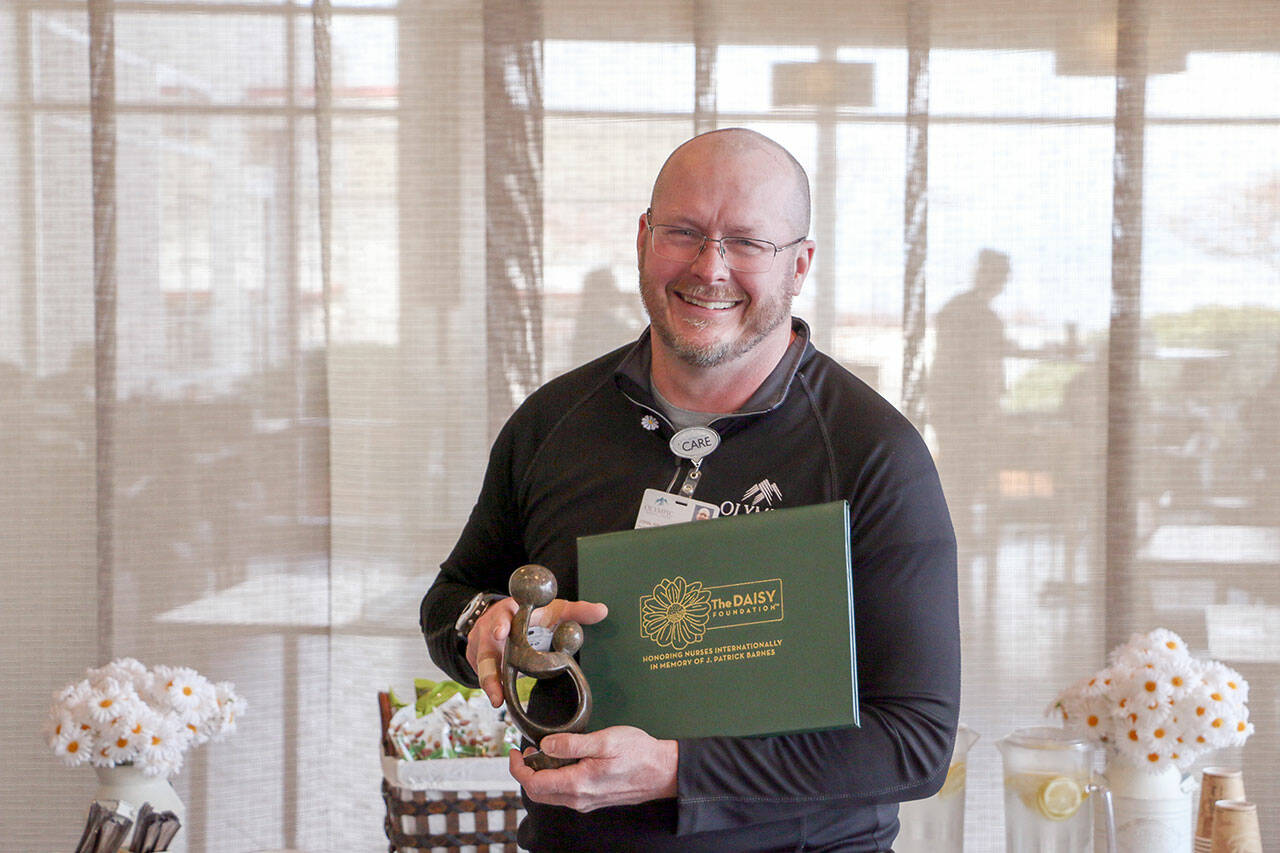 The DAISY Foundation has recognized John Petrisin-Connelly with its DAISY award.