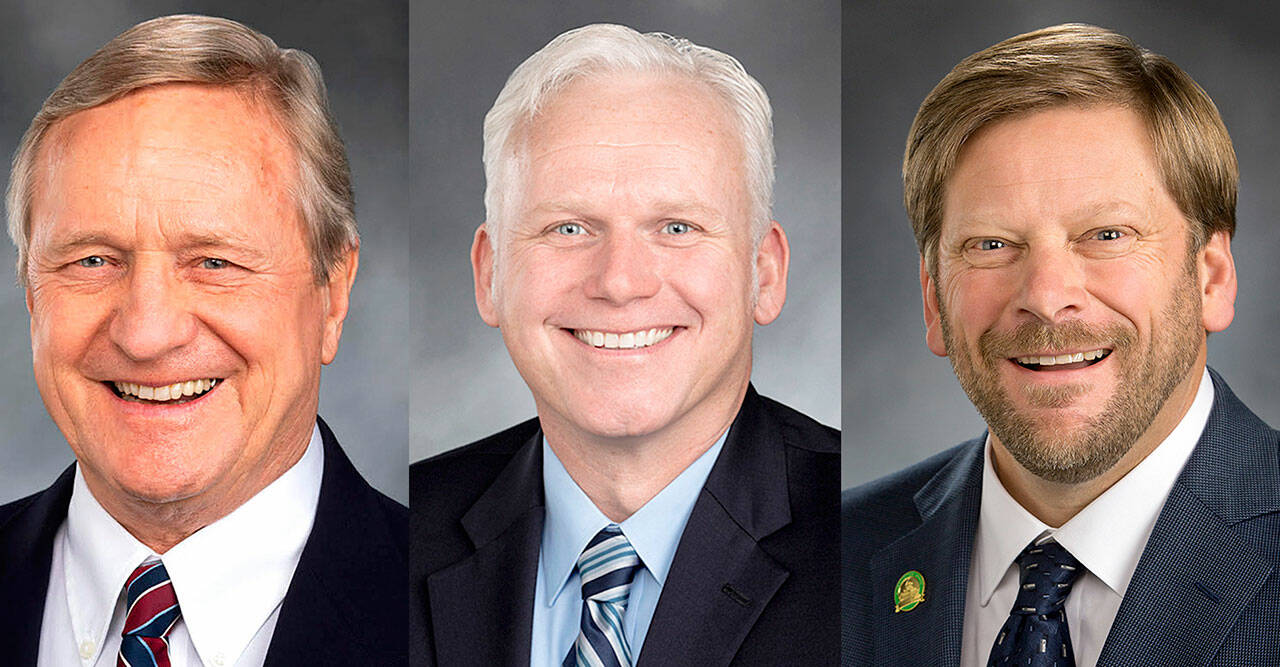 Rep.Steve Tharinger, Sen. Kevin Van De Wege and Rep. Mike Chapman