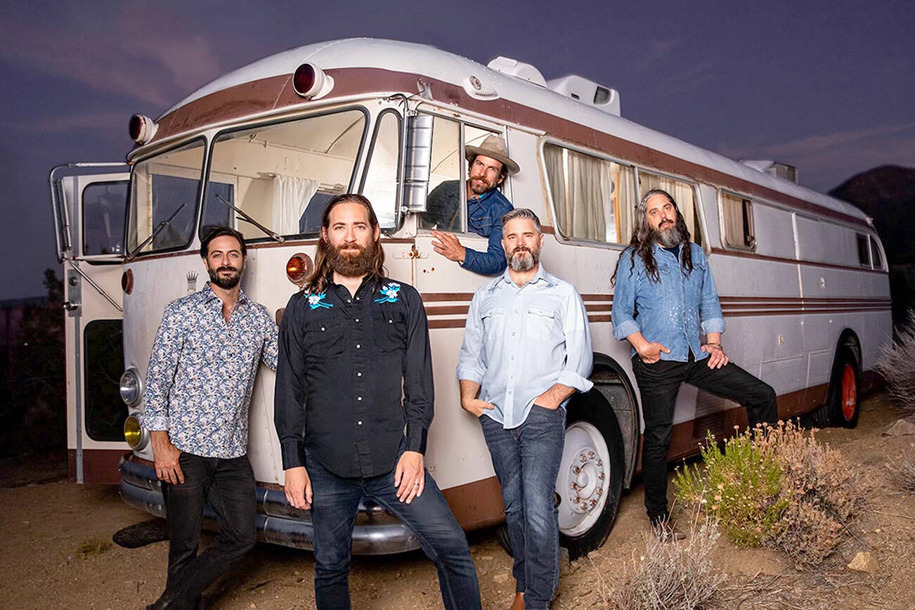 Rose’s Pawn Shop is among the 40 performing groups on their way to the 30th anniversary Juan de Fuca Festival. The varied lineup has been unveiled at JFFA.org. (Rose’s Pawn Shop)