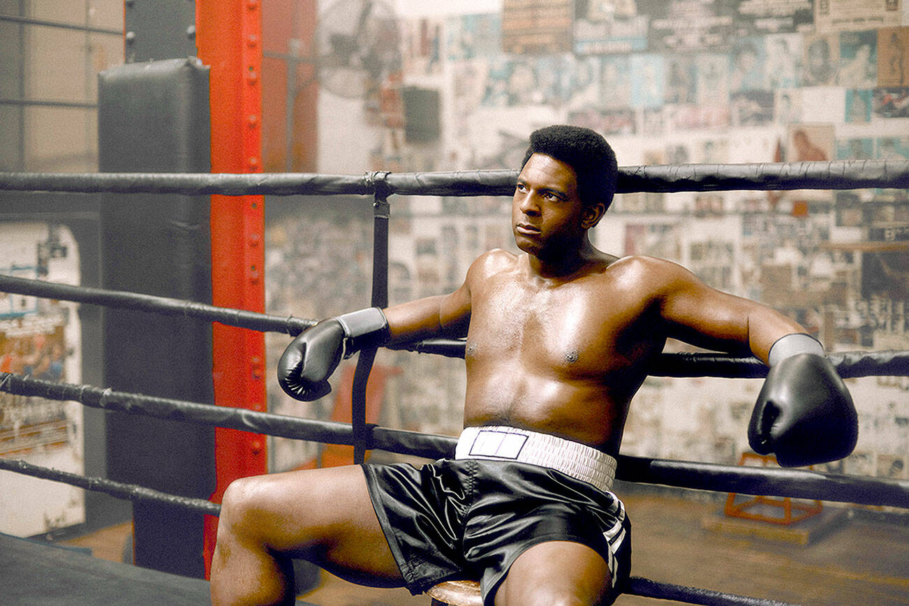 In the Metropolitan Opera’s “Champion,” simulcast Saturday in Port Angeles and Port Townsend, bass-baritone Ryan Speedo Green portrays prizefighter Emile Griffith. (Metropolitan Opera)