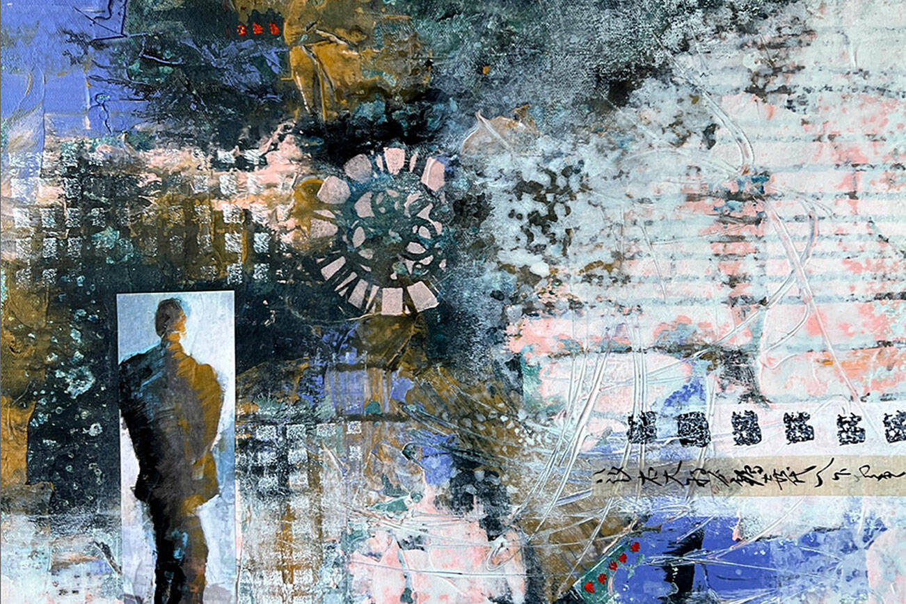 "Shadows and Light," the new art exhibition at Northwind Art's Jeanette Best Gallery in Port Townsend, features some 45 new works. Among them is "In the Shadows of Time" by local artist Diane Walker.