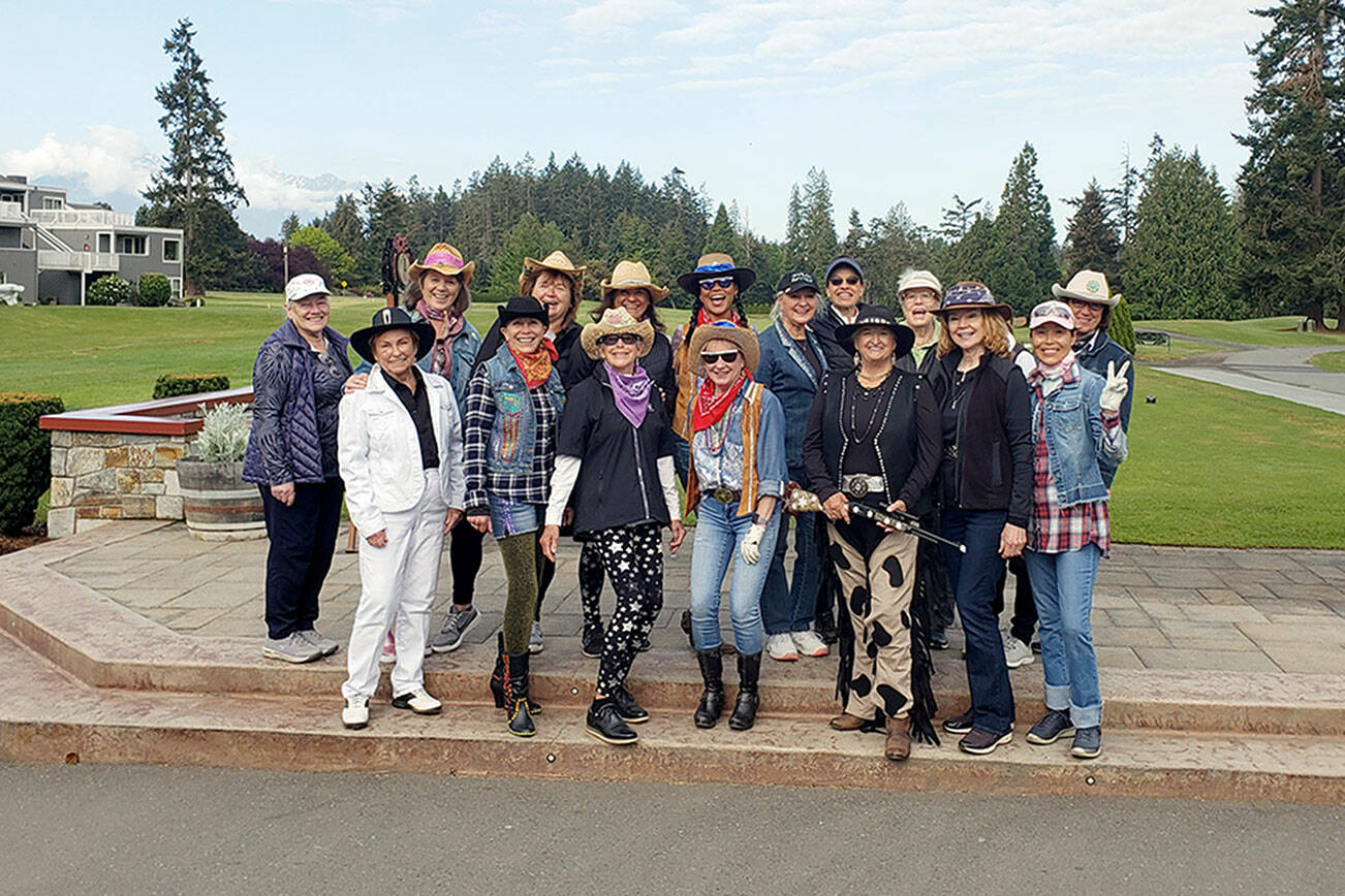 The Cedars at Dungeness Women's Golf Association recently held its annual Member/Member Golf Tournament with the theme of "Rhinestone Cowgirl."