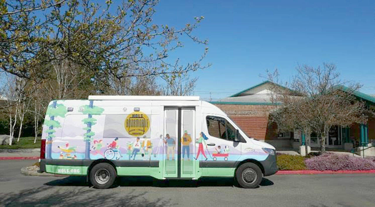 The North Olympic Library System is hosting a series of open houses to showcase its new bookmobile.