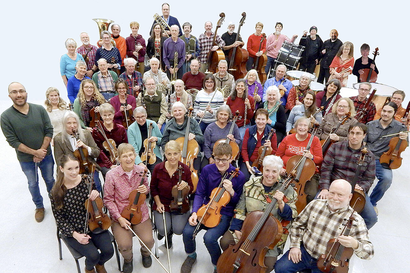 Pamela Roberts
Port Townsend Symphony Orchestra with Conductor and Artistic Director Tigran Arakelyan.