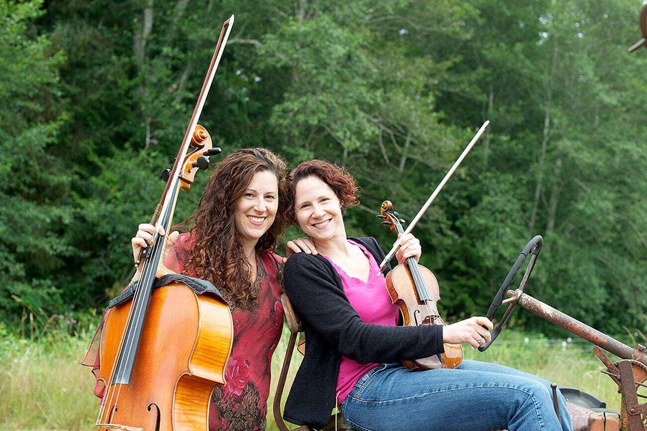 Trio Hava will kickoff the seventh season of Concerts in the barn. Pictured are, from left,, cellist Amy Barston and violist Elisa Barston. Pianist Paige Molloy is not pictured.
