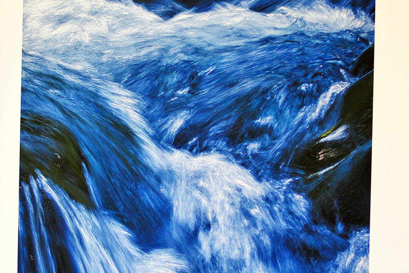 photo by Brian Goodman
"Rushing Water" appears in "Outside In," the show on view now at Northwind Art's Jeanette Best Gallery in Port Townsend.