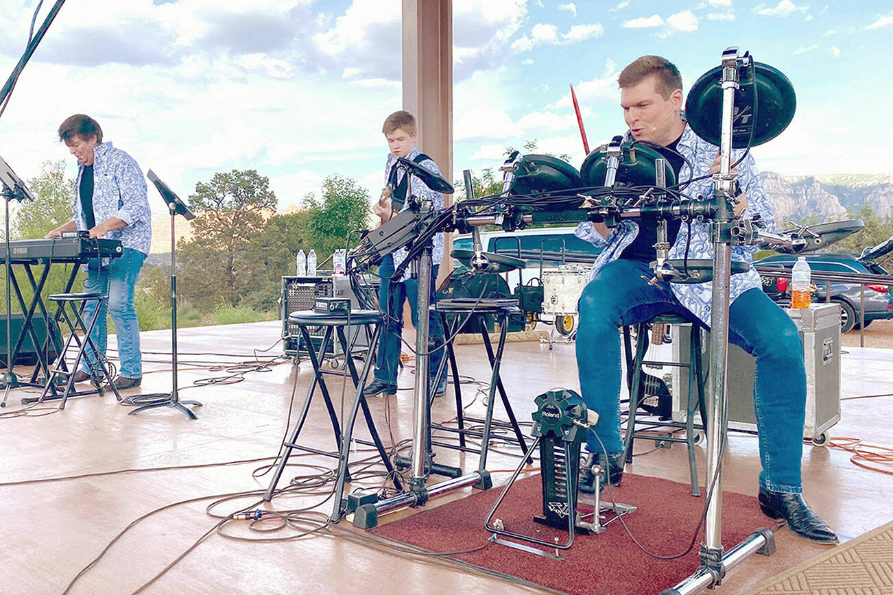 Ernie Couch; his son, Jason; and Jason's teenage son, Memphis.
Ernie Couch & Revival