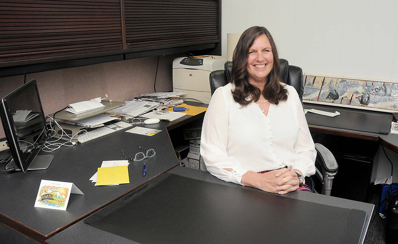 Eran Kennedy is the new publisher for Peninsula Daily News, Sequim Gazette and Forks Forum. (Keith Thorpe/Peninsula Daily News)