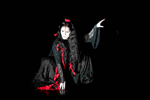 Eugenia Vargas is among the performers who will perform Japanese Butoh in Port Townsend this week.