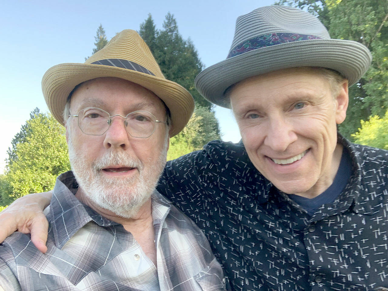 Jack McMahon, left, and John Bunzow will perform Saturday.