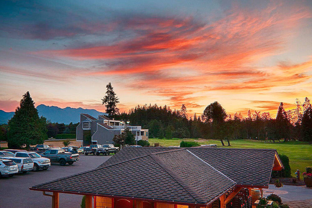 The Cedars at Dungeness, seen in September 2017, will temporarily close its golf course and driving range in late September to replace its irrigation system. (Bob Lampert)