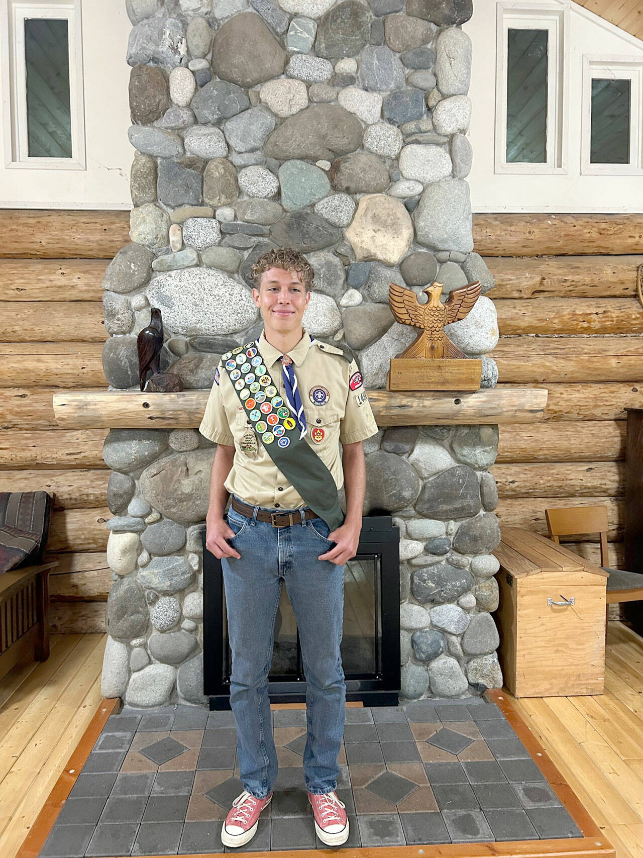 Jack Henninger has earned the Eagle Scout award.