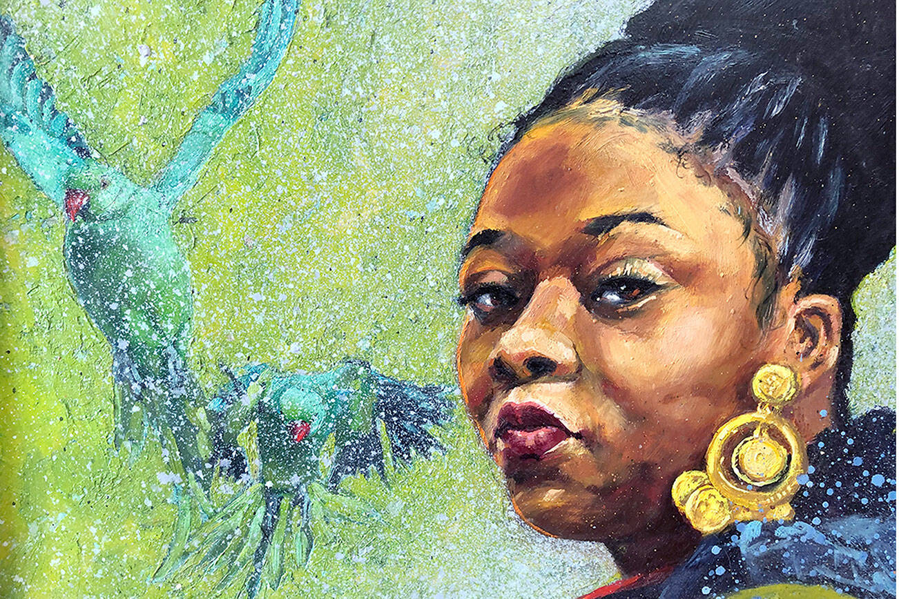 "Flutter" by Sharman Owings of Sequim appears in the new show opening Saturday at Northwind Art's Jeanette Best Gallery in Port Townsend.