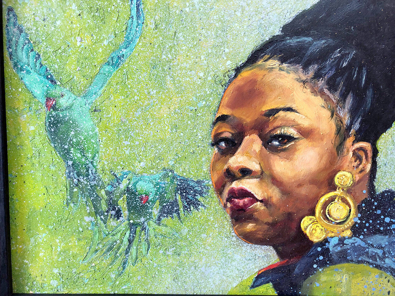 “Flutter” by Sharman Owings of Sequim appears in the new show opening Saturday at Northwind Art’s Jeanette Best Gallery in Port Townsend.