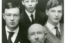 Daniel Pullen with his sons, Dan, Chester and Royal circa 1906. (Submitted photo)