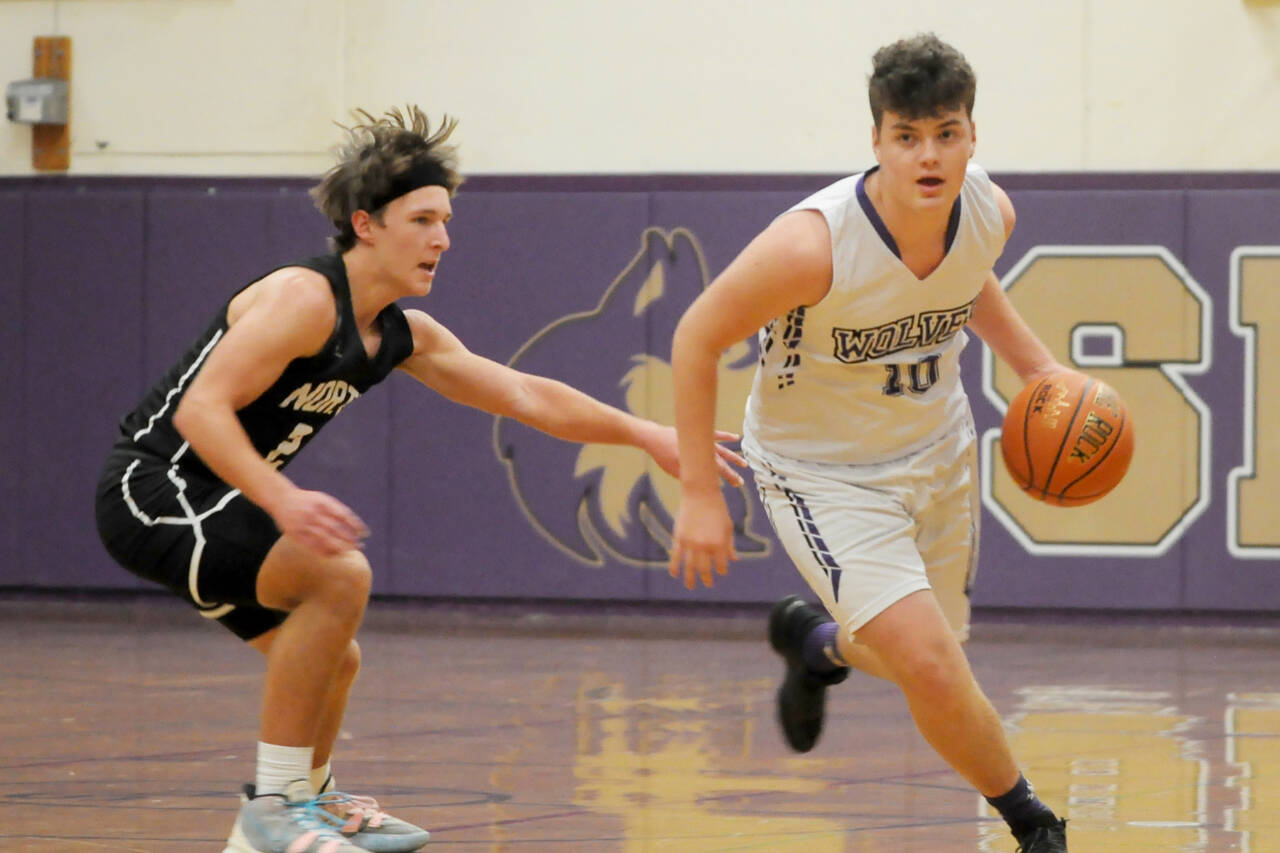 Keenan Green, 10, will be one of the big scoring leaders this year for the Wolves, who are off to a 2-0 start in nonleague play. They begin league play Friday at Bainbridge. (Michael Dashiell/Olympic Peninsula News Group)