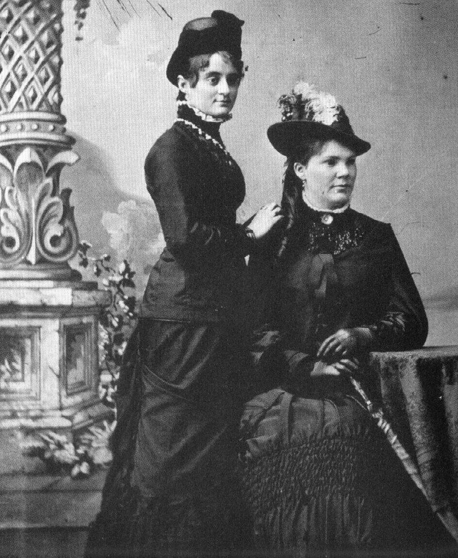 Harriet Pullen and Minerva Troy. The pair travelled to Skagaway, Alaksa together. (Submitted photo)