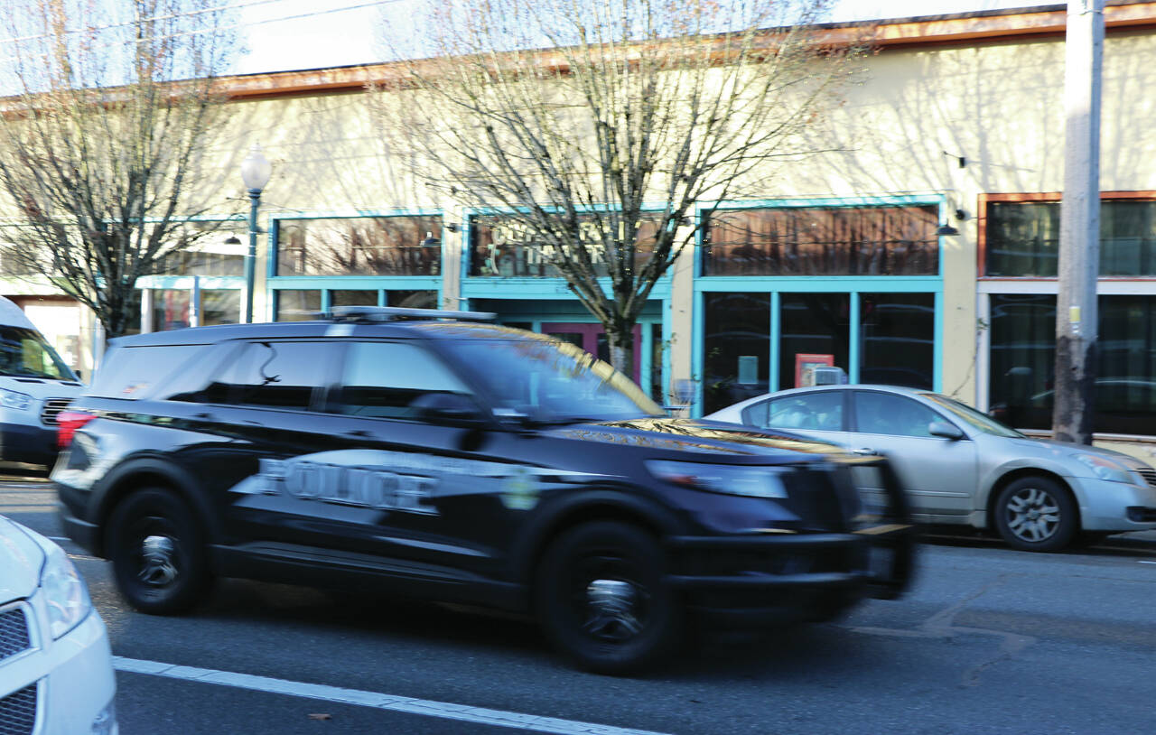 Should police be allowed to engage in high-speed pursuits if they just suspect someone is engaged in a crime? The state Legislature is set to debate that issue following verification of a citizen initiative that gives police more leeway in decision making. (Mary Murphy/Washington State Journal)