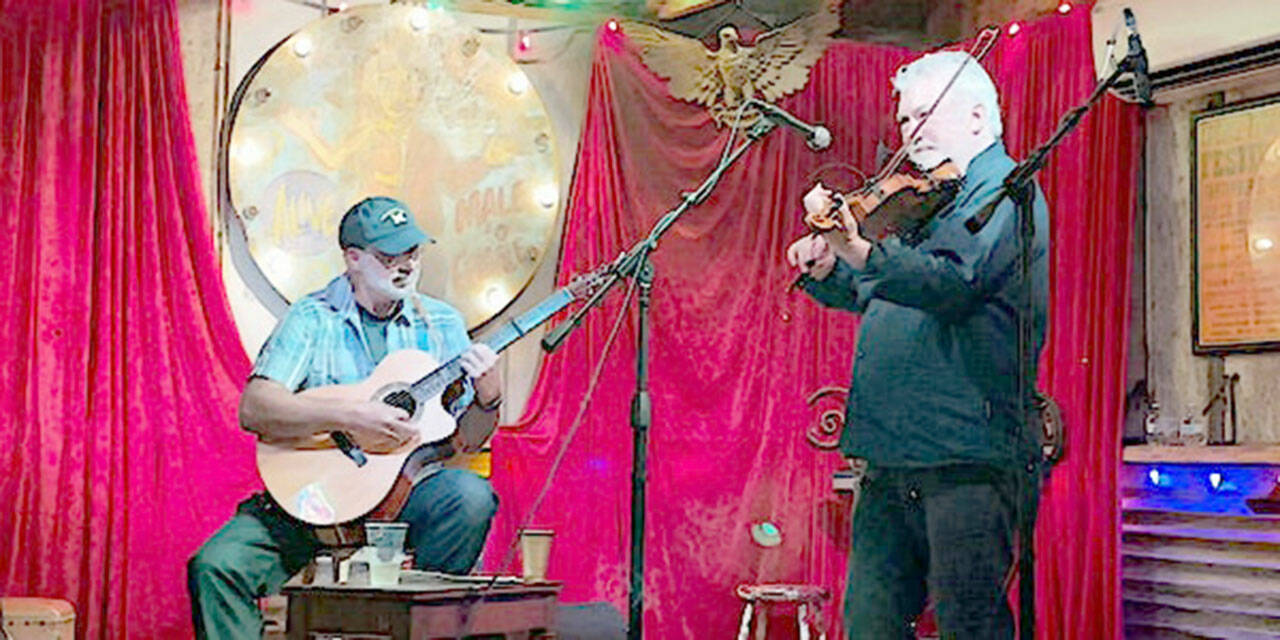 Irish fiddle master Gerry O’Connor will return to Port Townsend with Don Penzien on guitar at 7:30 p.m. Thursday at The Palindrome at Eaglemount Cidery, 1893 S. Jacob Miller Road.
