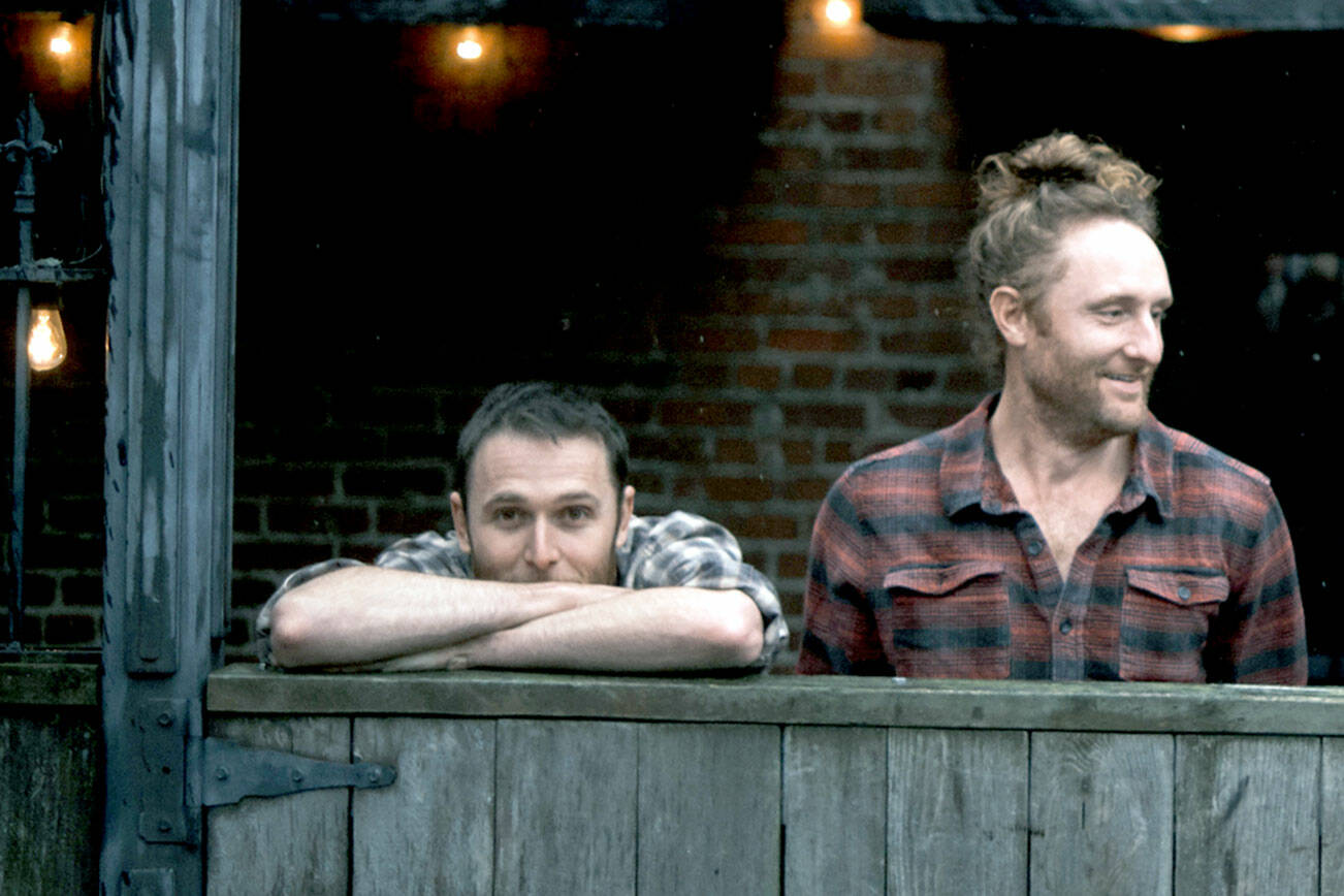 Jenner Fox of Bainbridge Island and singer-songwriter Jermey Elliott are set to debut their one-day-old CD, “The Moon That Moves the Sea,” at Concerts in the Woods in Coyle for a matinee show on Saturday.