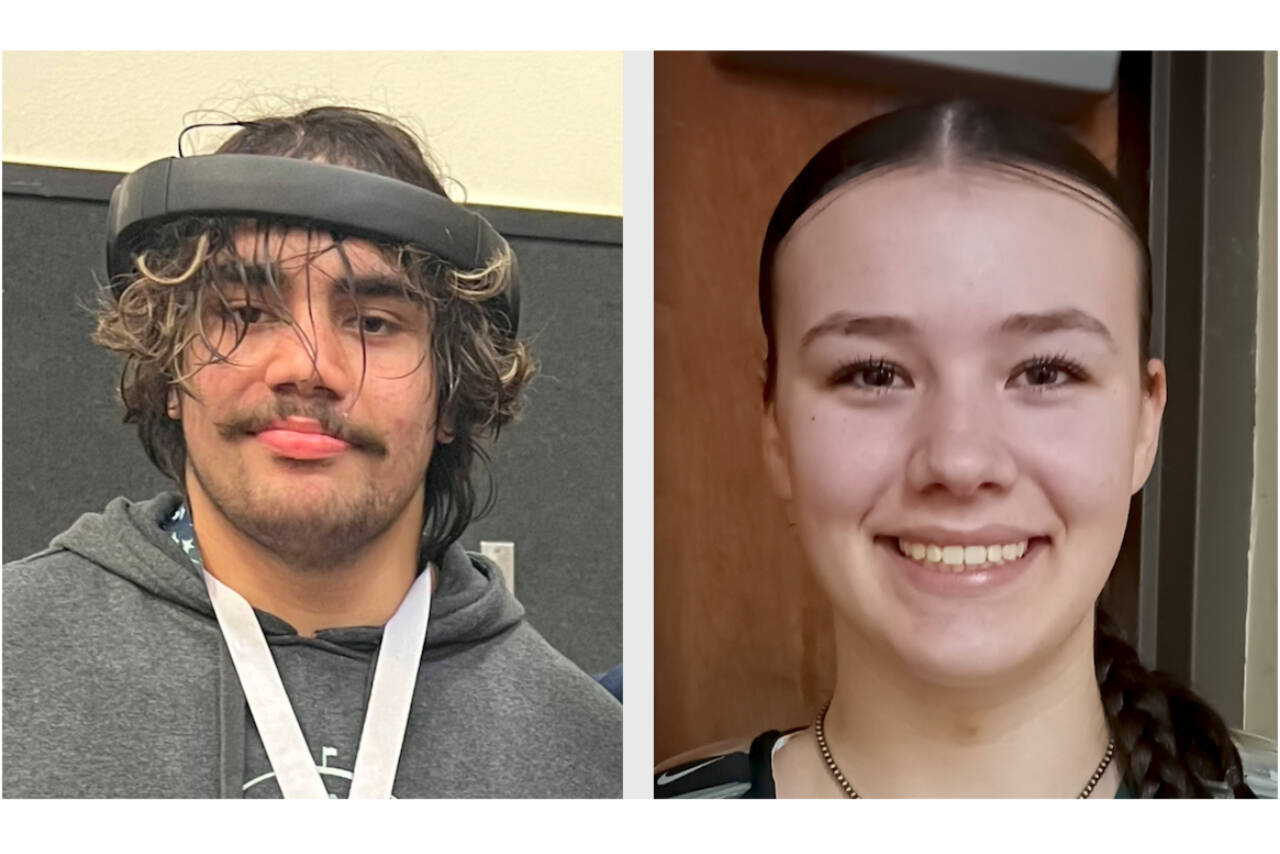 Sloan Tumaua, Forks wrestling, and Lexie Smith, Port Angeles girls basketball.