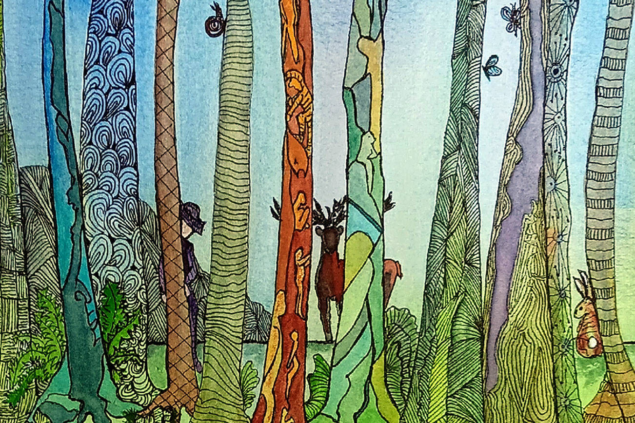 “In Praise of Trees” is on view at the Bay Club.