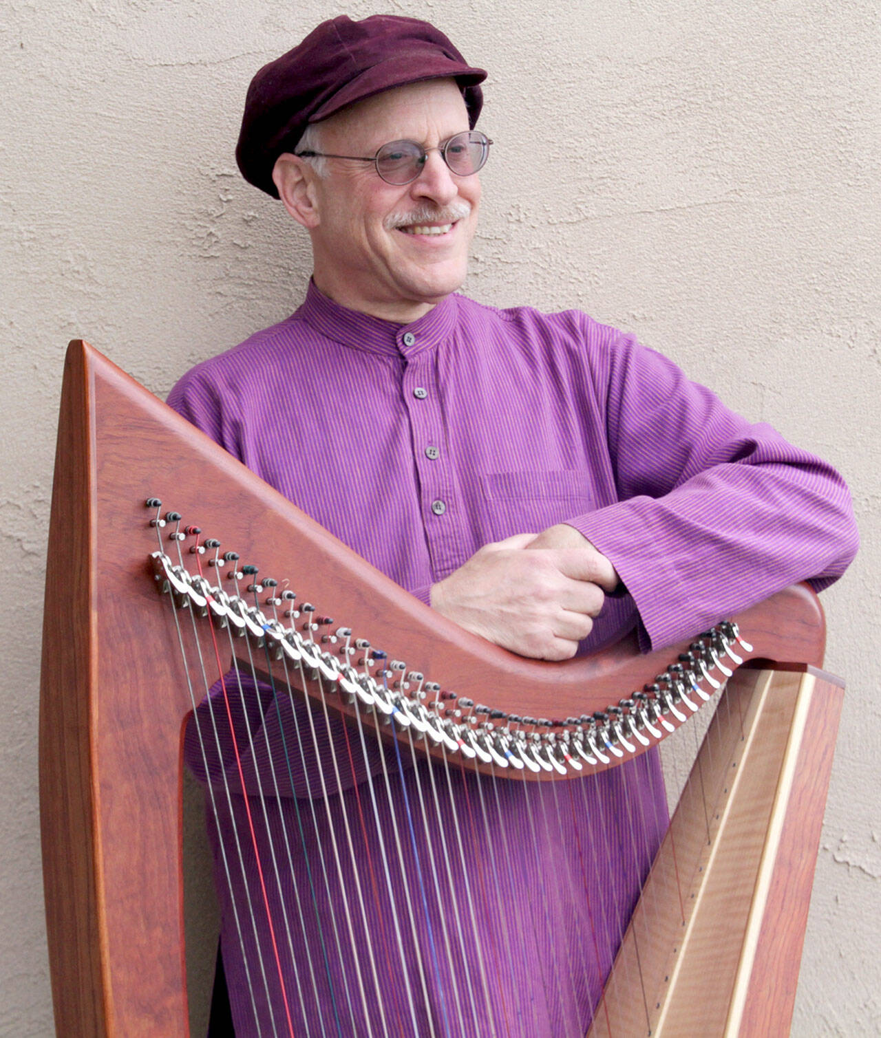 Celtic harpist David Michael will perform at Candlelight Concerts on Thursday in Port Townsend.