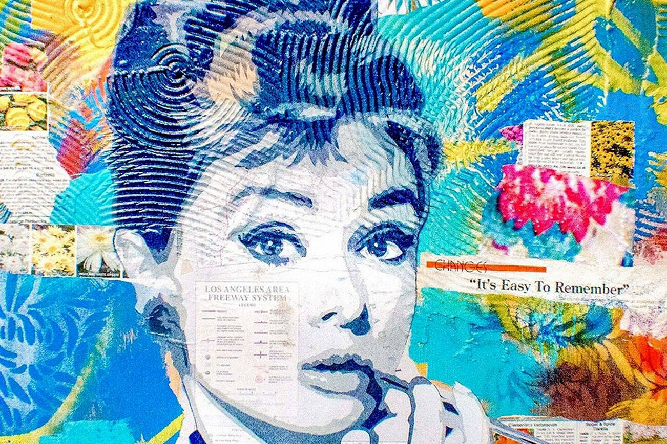 "Autumn Audrey” is by Cory Bennett, who will teach “Mixed Media Painting from Start to Finish” March 14-April 16 at Northwind Art School in Port Townsend. (Cory Bennett)