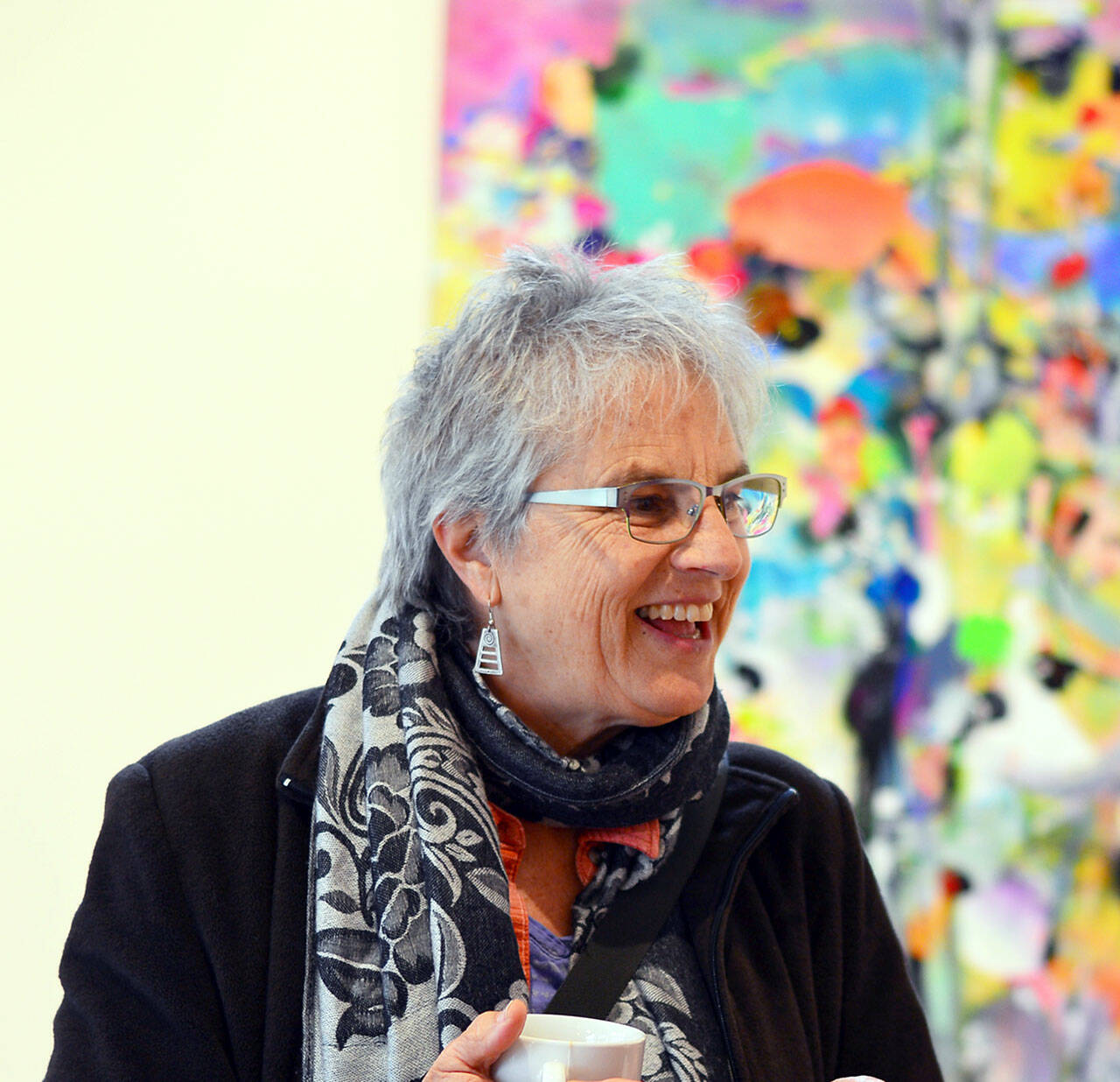 Artist Glo Lamson will host an Open Creative Studio at Northwind Art School at Fort Worden on Sunday. (Diane Urbani/Northwind Art)