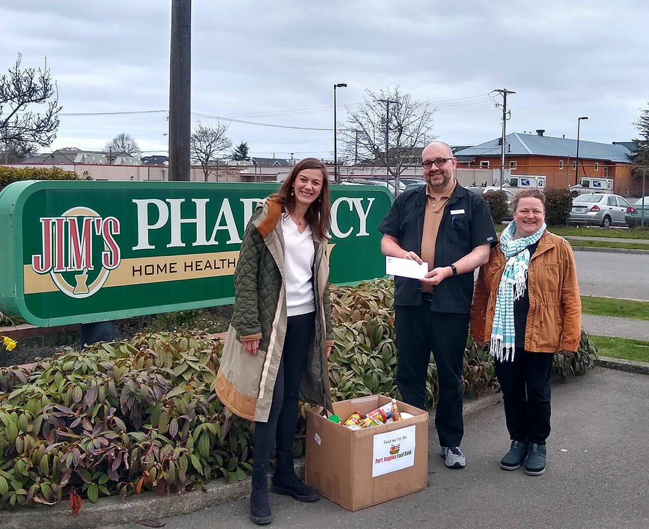 Pictured, left to right, are Hermina Solomon, Ryan French and Amy McIntyre.