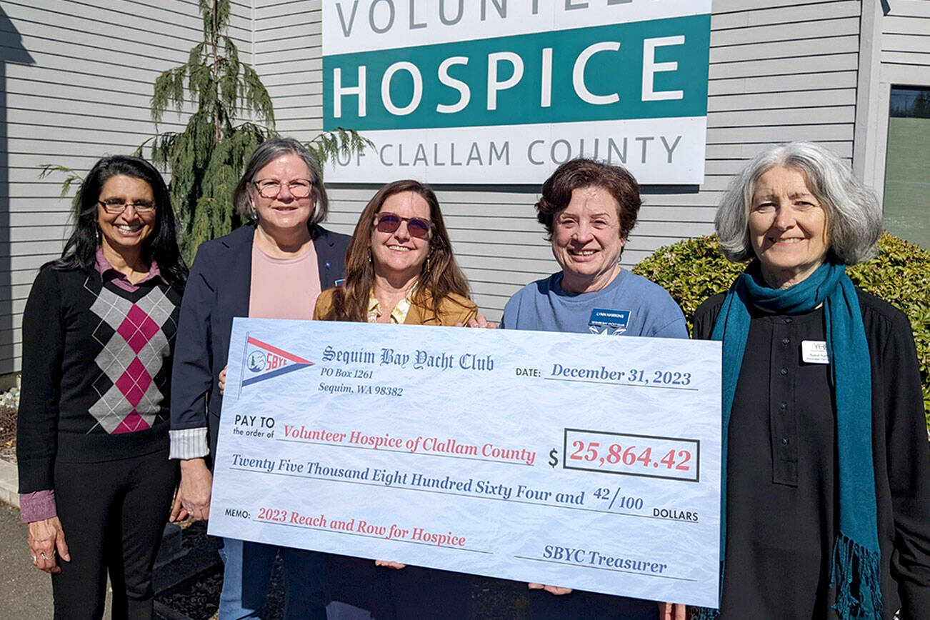 Pictured, from left, are Priya Jayadev, Lisa O’Keefe, Lisa Palermo, Lynn Hawkins and Astrid Raffinpeyloz.