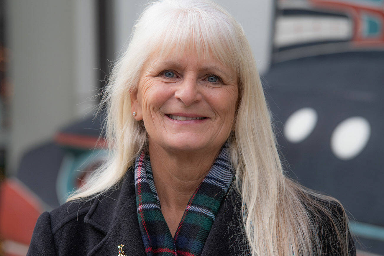 Annette Nesse, at the Jamestown S’Klallam Tribe’s main campus in Blyn in December 2021, is serving as interim director at the Dungeness River Nature Center, the organization announced. (Emily Matthiessen/for Olympic Peninsula News Group)