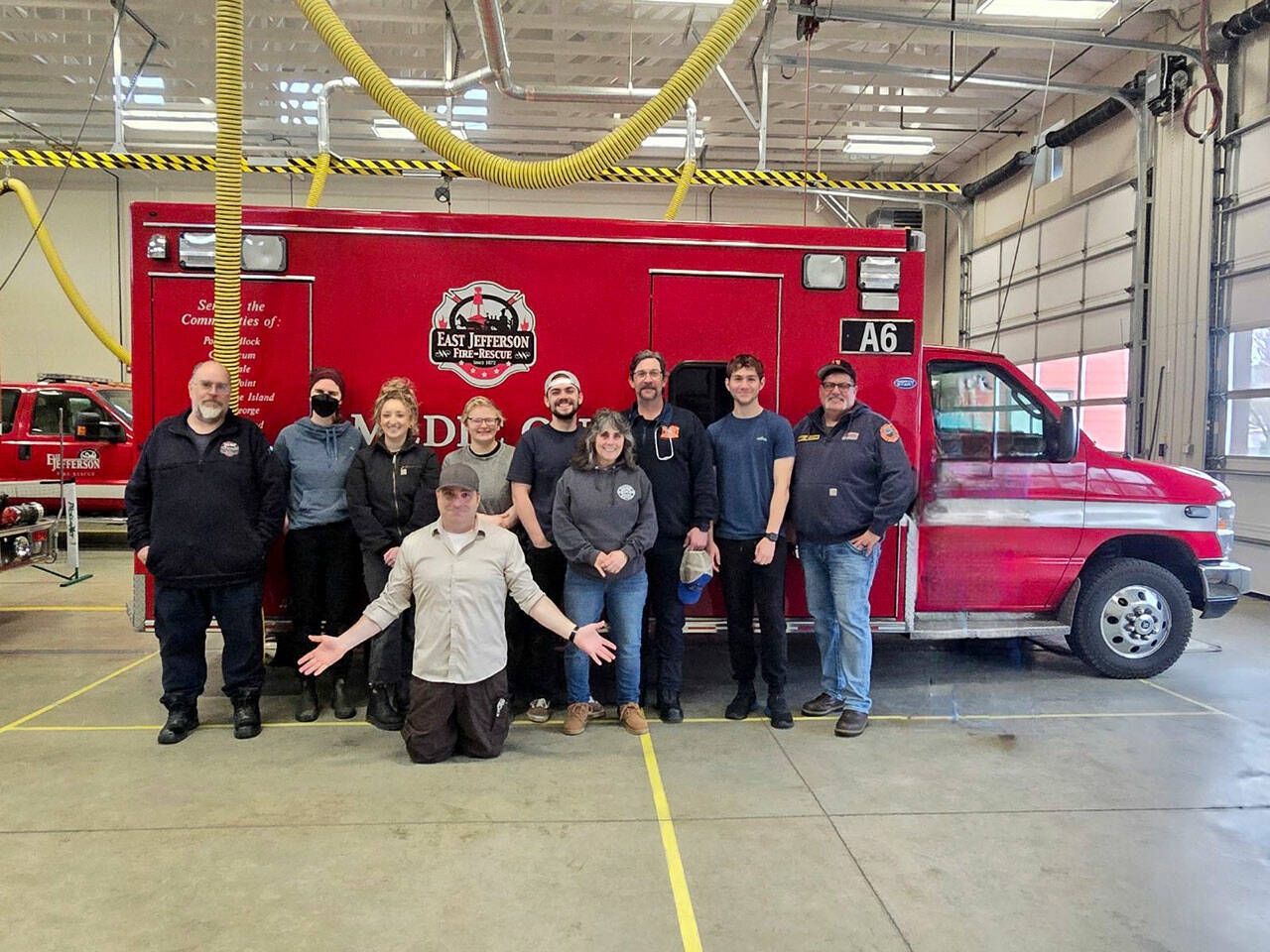 Back row, from left to right, are Chris Moore, Colleen O’Brien, Jade Rollins, Kate Strean, Elijah Avery, Cory Morgan, Aiden Albers and Tim Manly. Front row, from left to right, are Ken Brotherton and Tammy Ridgway.