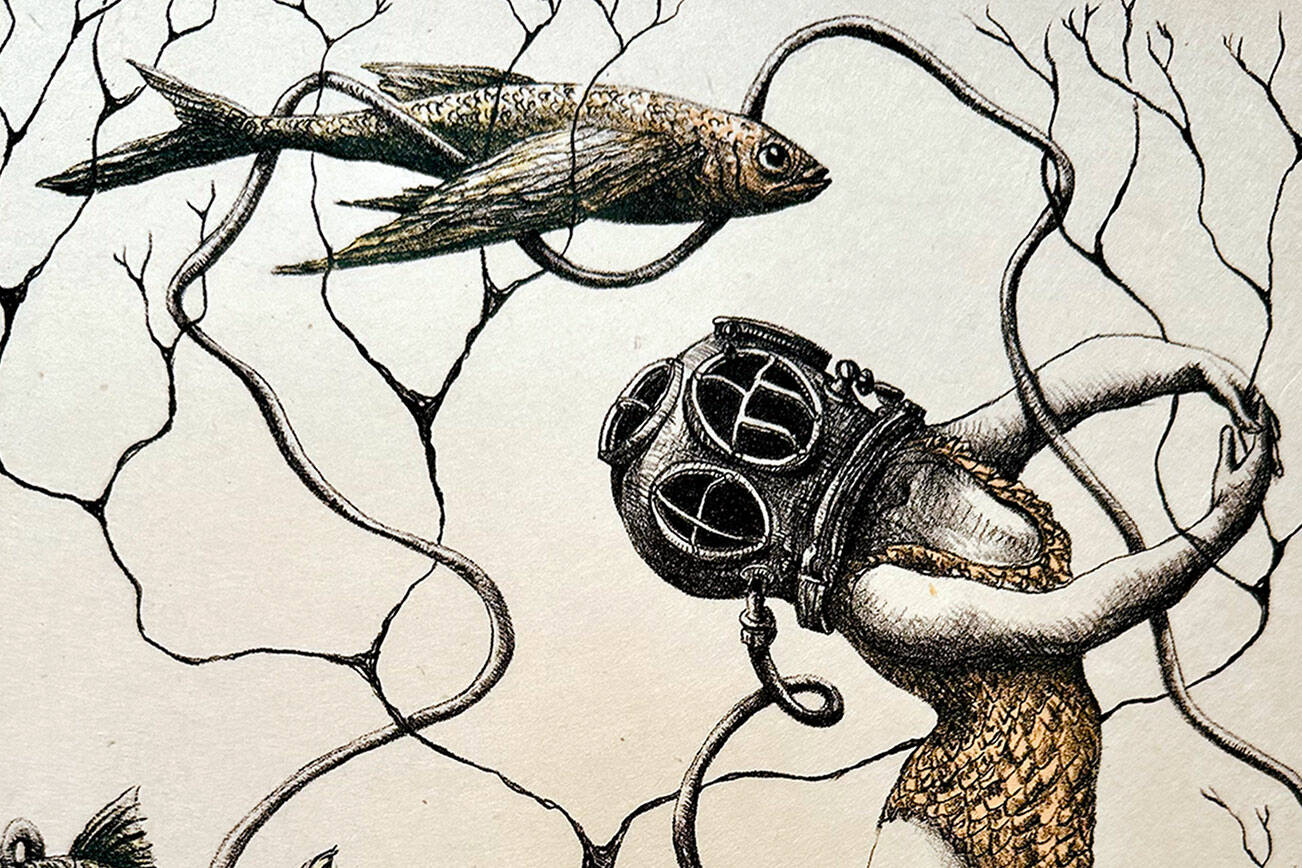 An artist’s reception for Deborah Maris Lader will be Saturday at Aurora Loop Gallery in Port Townsend.