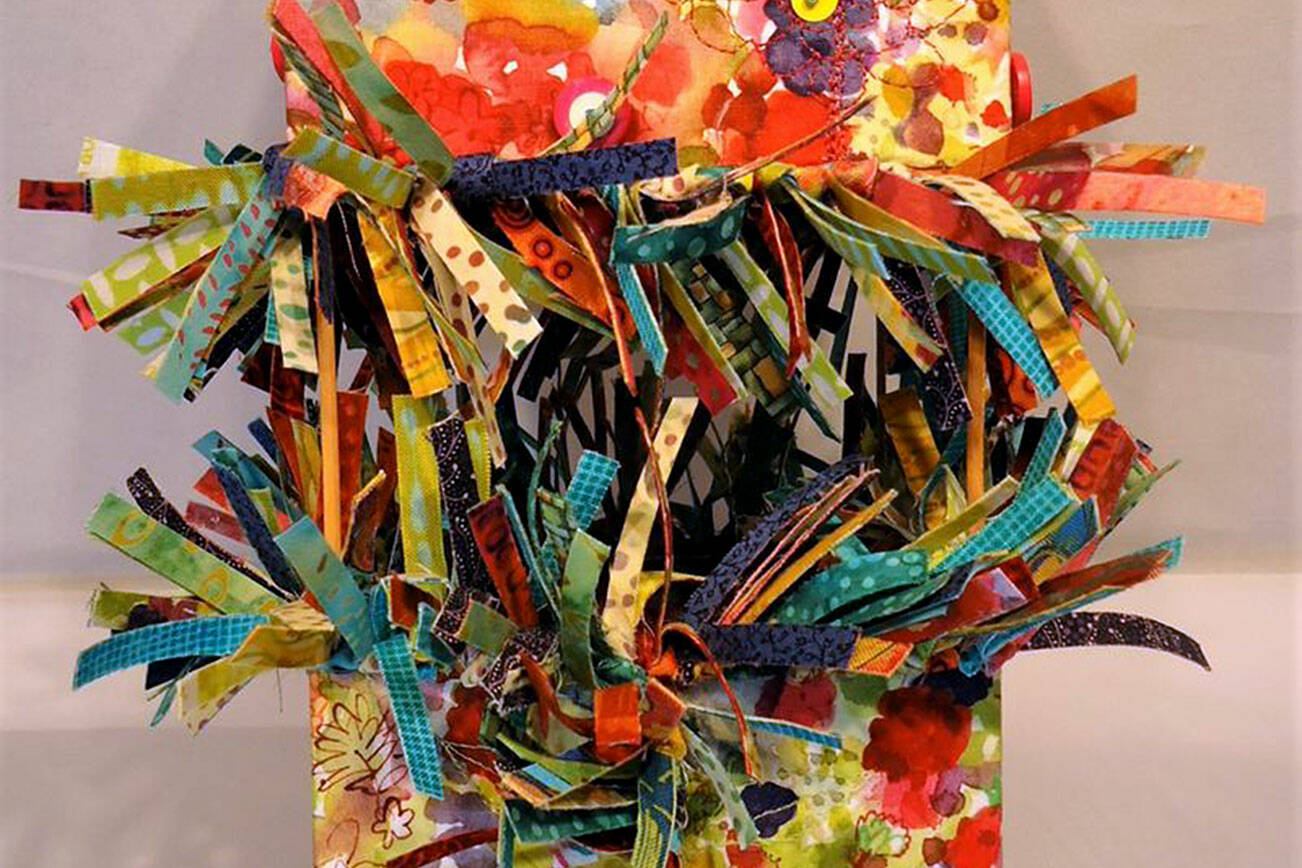 Flower Garden Frizzle by Debra Olson will be part of the Colors of Nature exhibit at Field Arts and Events Hall in Port Angeles.