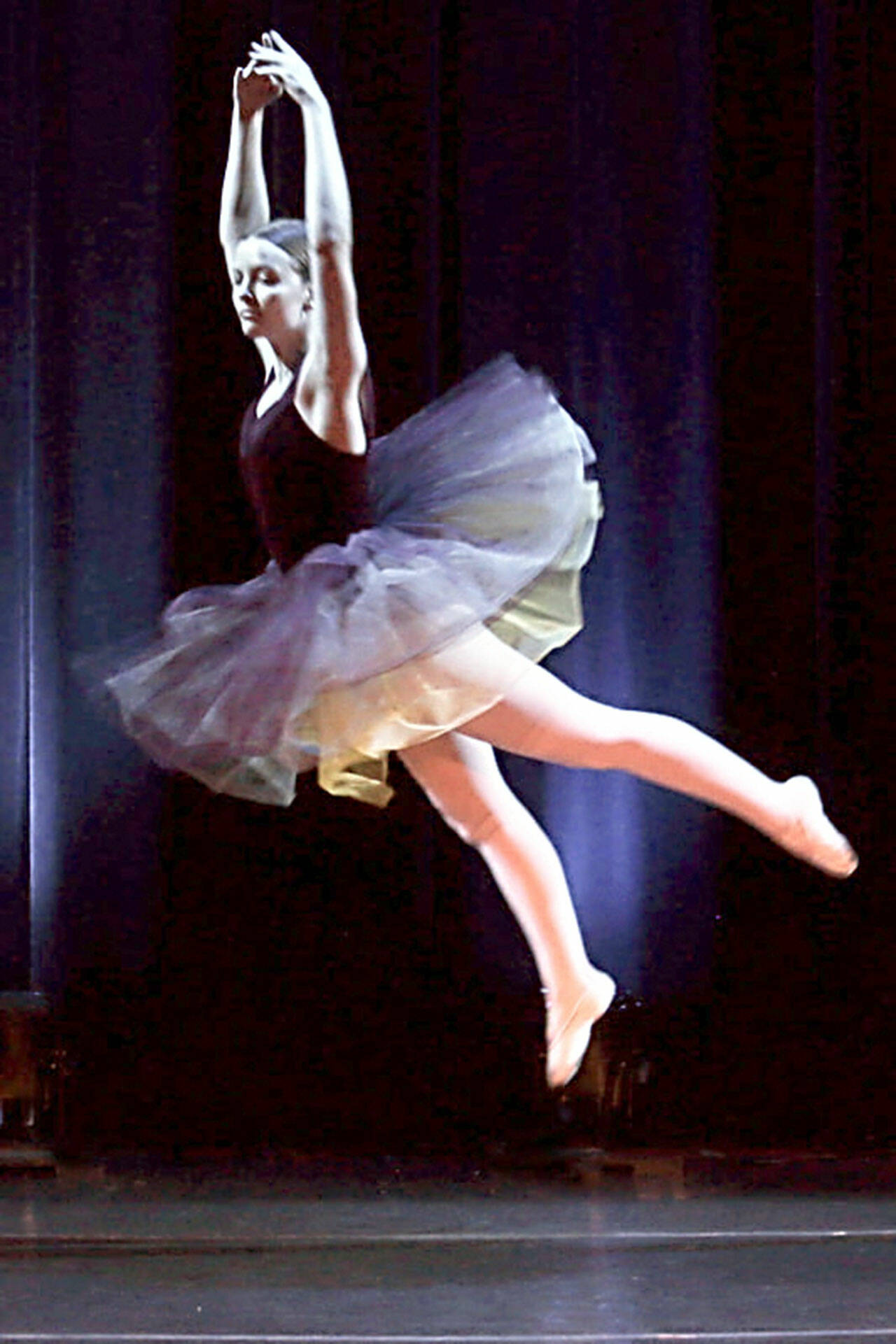 Margaret Emery, seen here, and Anabel Moore will perform to “Waltz of the Flowers” and to music by French composer Jacques Ibert on Saturday at Port Townsend High School.
