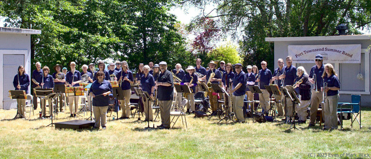 The Port Townsend Summer Band will play a series of free monthly concerts this summer.