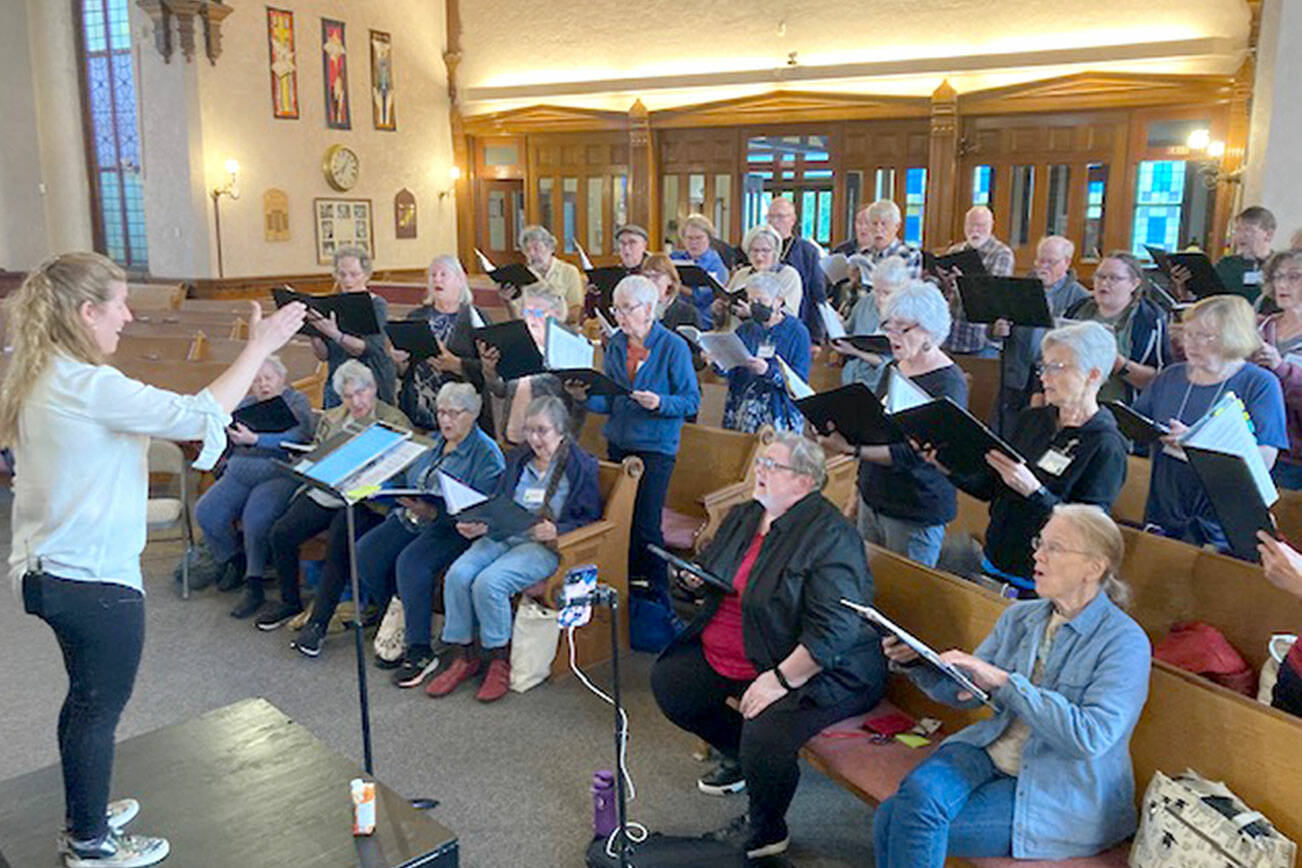 Rainshadow Chorale will present concerts on Saturday and Sunday at First Presbyterian Church in Port Townsend.