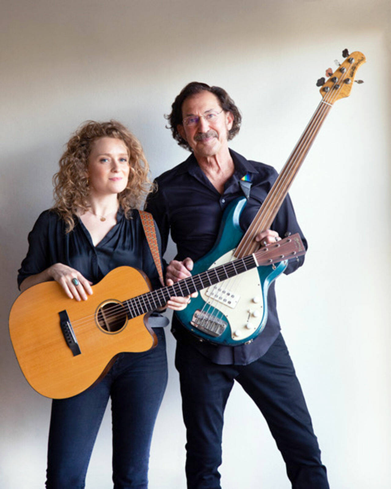 Singer-songwriter Alice Howe with legendary rock bassist Freebo will perform at the Palindrome in Port Townsend on Saturday.