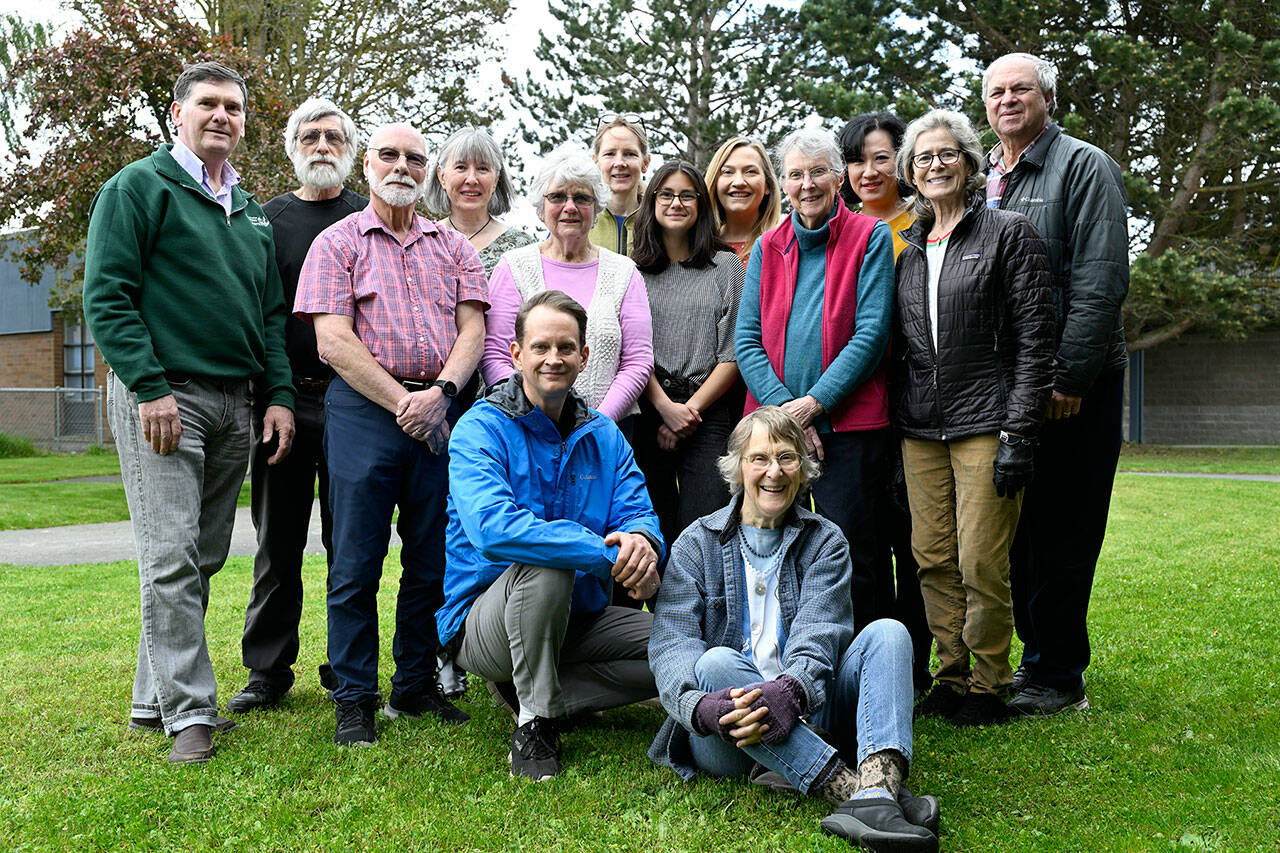 Matthew Daline and Kristin Smith, forground, will perform with the Port Townsend Symphony Orchestra’s chamber concert orchestra on Sunday. (Karl Perry)