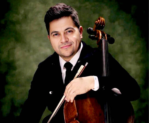 Venezuelan-born cellist Gregorio Nieto will join the 73-member Port Angeles Symphony Orchestra in concert this Saturday. (Port Angeles Symphony)