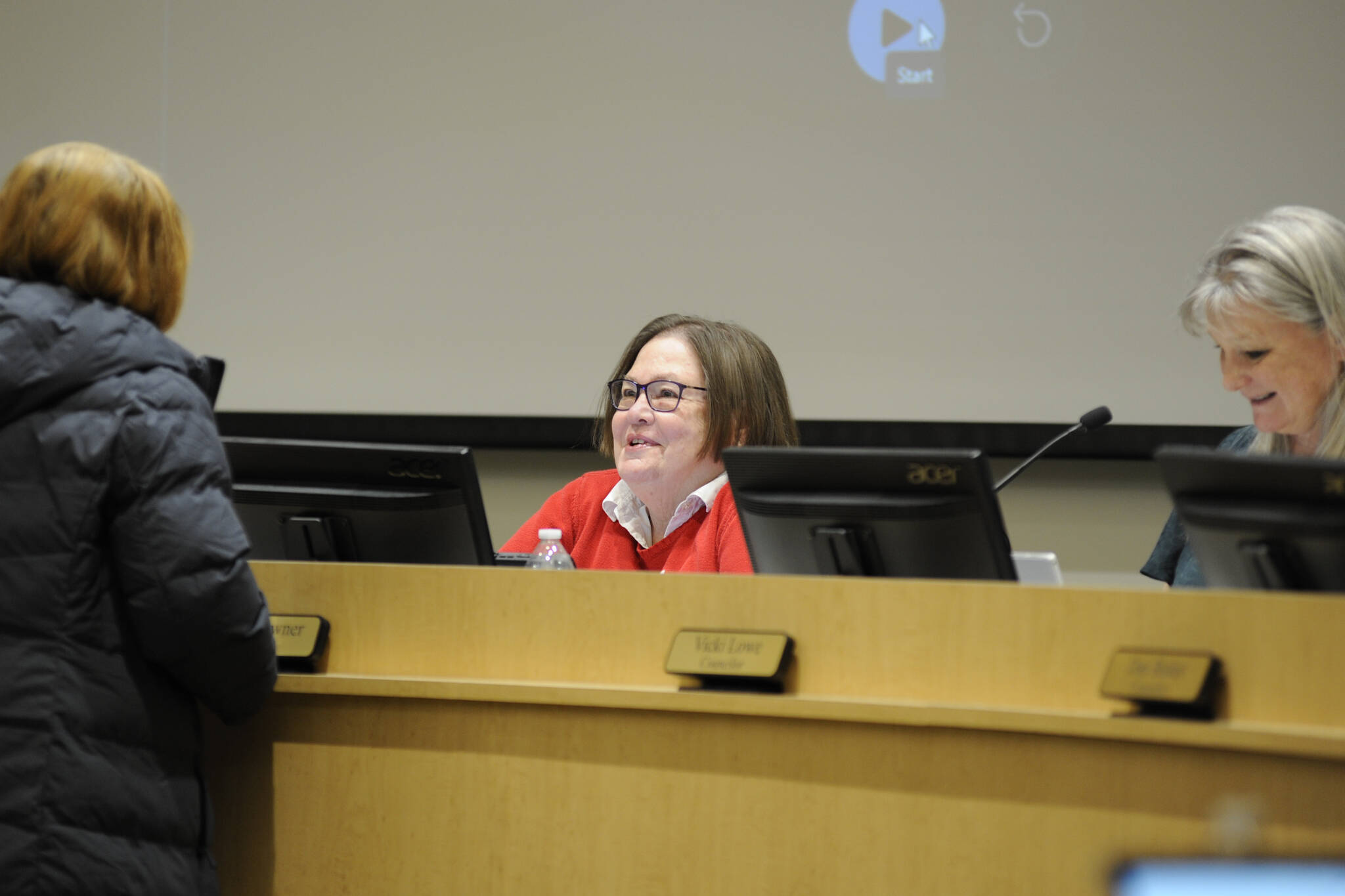 Kathy Downer, a Sequim City Council member, resigned on Jan. 13 to spend more time with family. She was elected to office in 2021 and reelected to a different position in 2023. (Matthew Nash/Olympic Peninsula News Group)