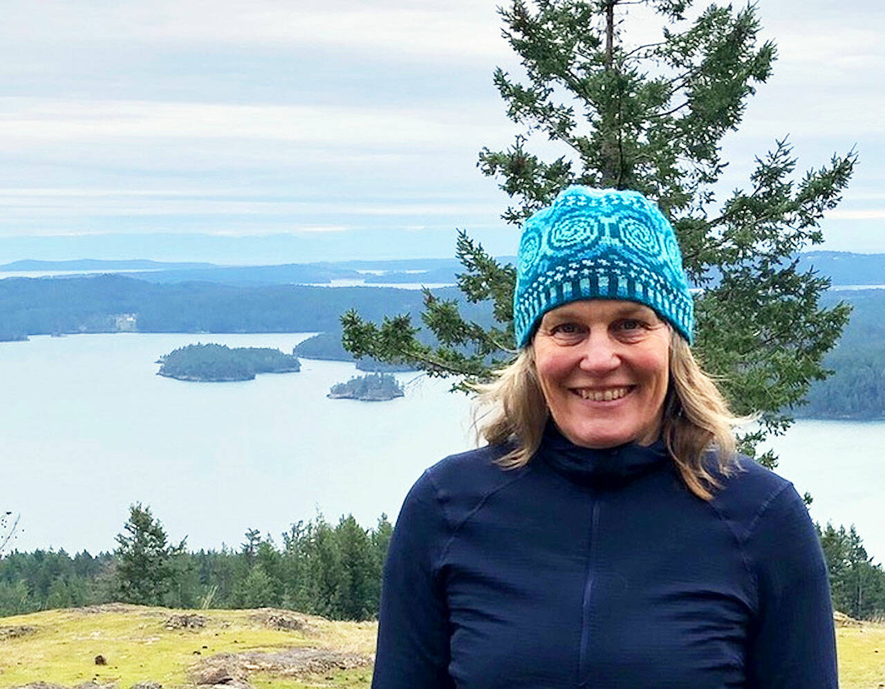 Painter, printmaker and ocean kayaker Shawna Marie Franklin is the artist whose show, “Being with Kelp,” debuts this week at Northwind Art’s Jeanette Best Gallery in Port Townsend. (Shawna Marie Franklin)