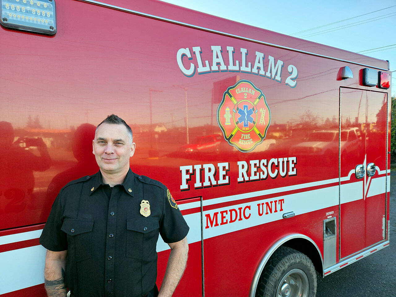 After a levy lid lift was approved in November, Clallam County Fire District 2 hired Kevin Denton to fill the deputy chief position that had been vacant for almost a year due to budget constraints. Denton comes to the department with more than 20 years of experience in fire service, many of them spent on the Olympic Peninsula. (Clallam County Fire District 2)