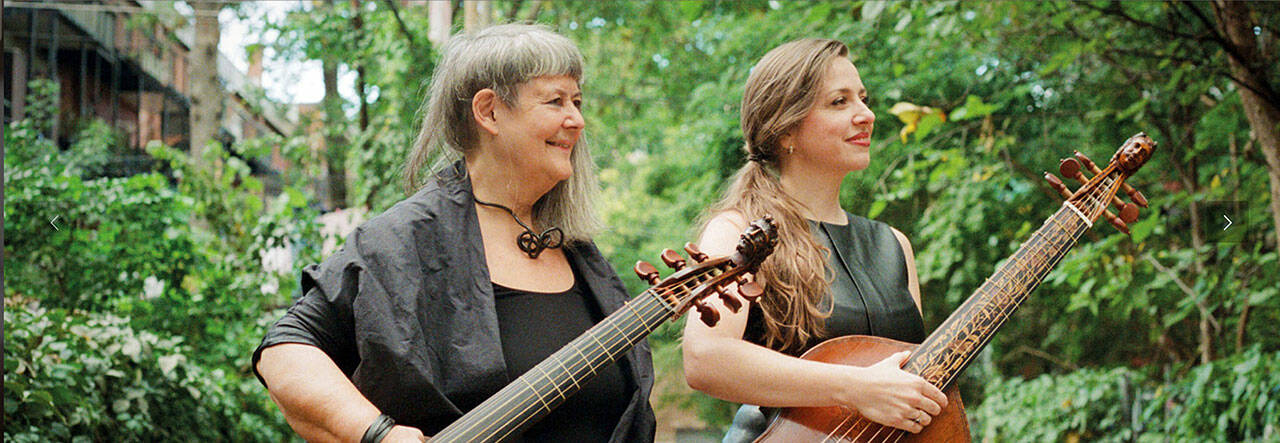 Montreal-Based Les Voix Humaines, composed of Susie Napper and Mélisande Corriveau, will perform at the Salish Sea Early Music Festival on Sunday.