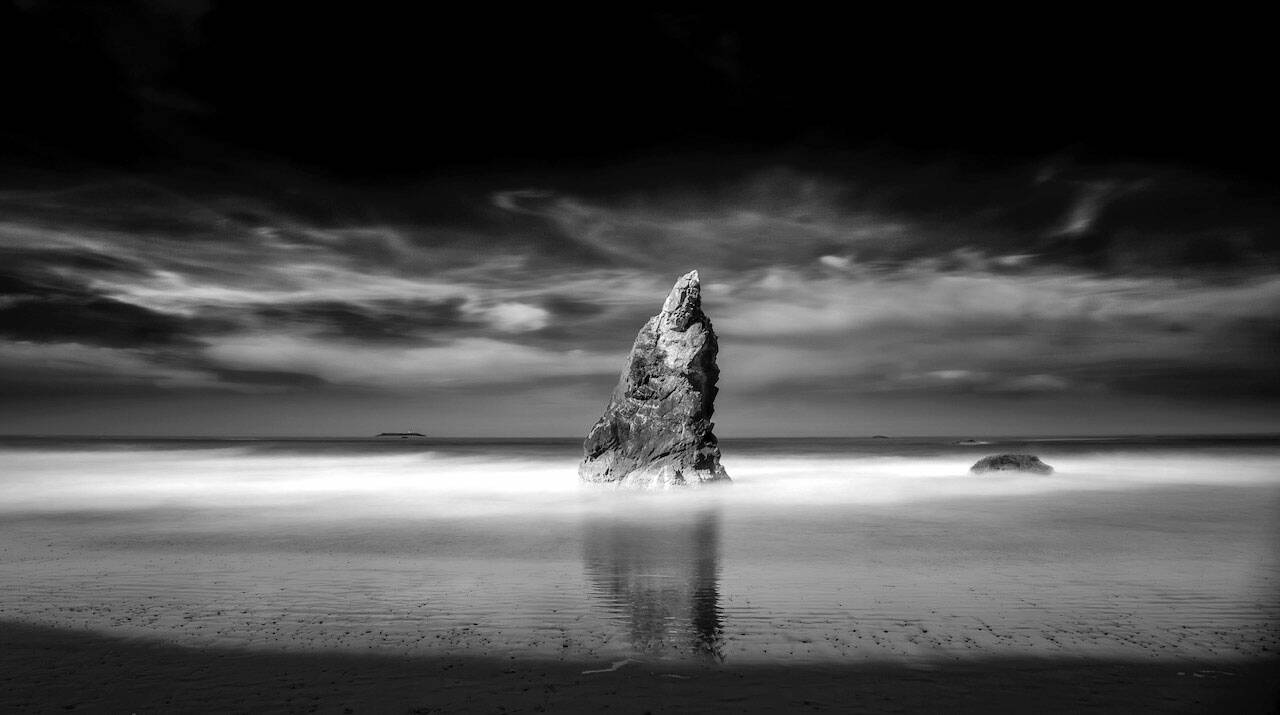 Ruby Beach and Destruction Island by Steve Deligan