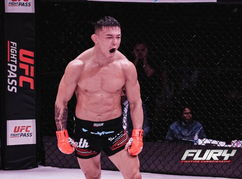 UFC 
Former Port Angeles High School wrestler Kody Steele will make his Ultimate Fighting Championship debut Saturday when he fights China’s Rongzhu in the early prelims before the main UFC 312 
pay-per-view broadcast.