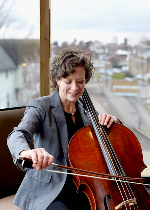 Principal cellist Traci Winters Tyson will be the featured soloist Saturday with the Port Angeles Symphony Orchestra. (Sara Wilson/Port Angeles Symphony)