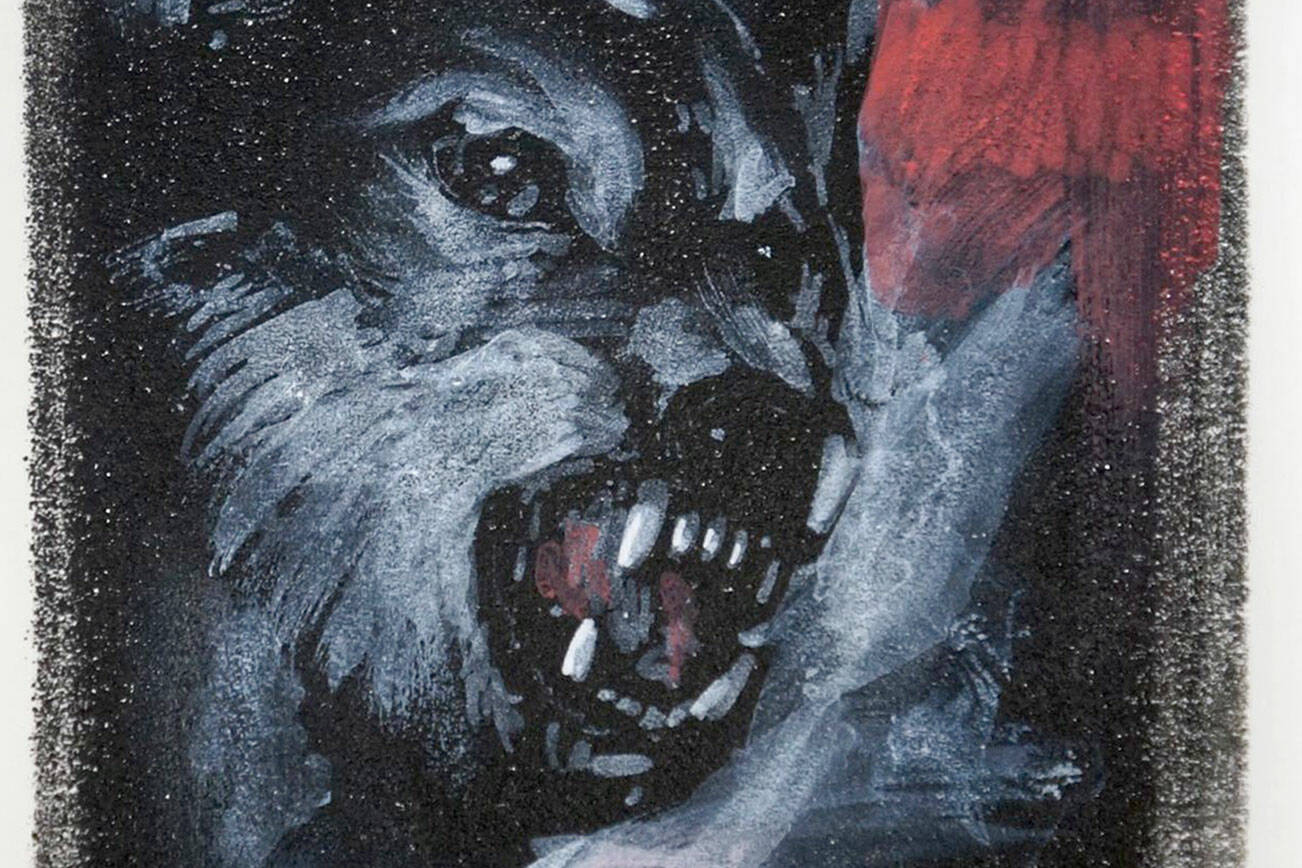 “Lupophobia” by Nathan Shields will be featured during the Second Saturday Art Walk in Port Angeles.