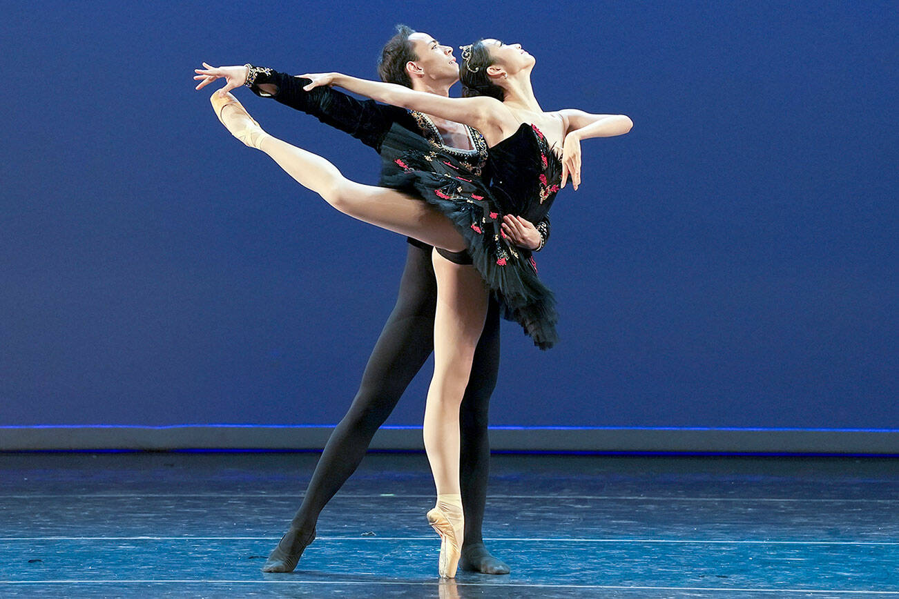 Kayke Carvalho and YeonSeo Choi of the American Ballet Theatre Studio Company will perform at Field Arts & Events Hall on Friday and Saturday. (Emma Zordan)